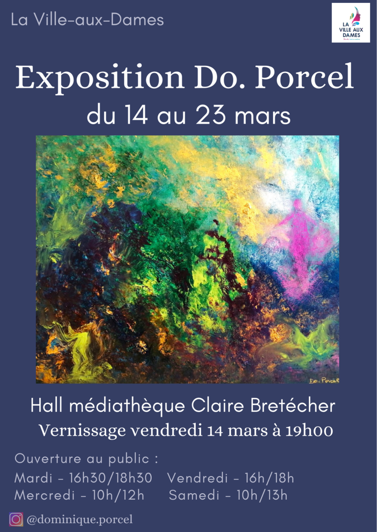 Exposition Performance Dominique Porcel à Bourgueil - 37